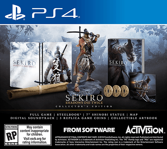 Sekiro Shadows Die Twice Collector's Edition