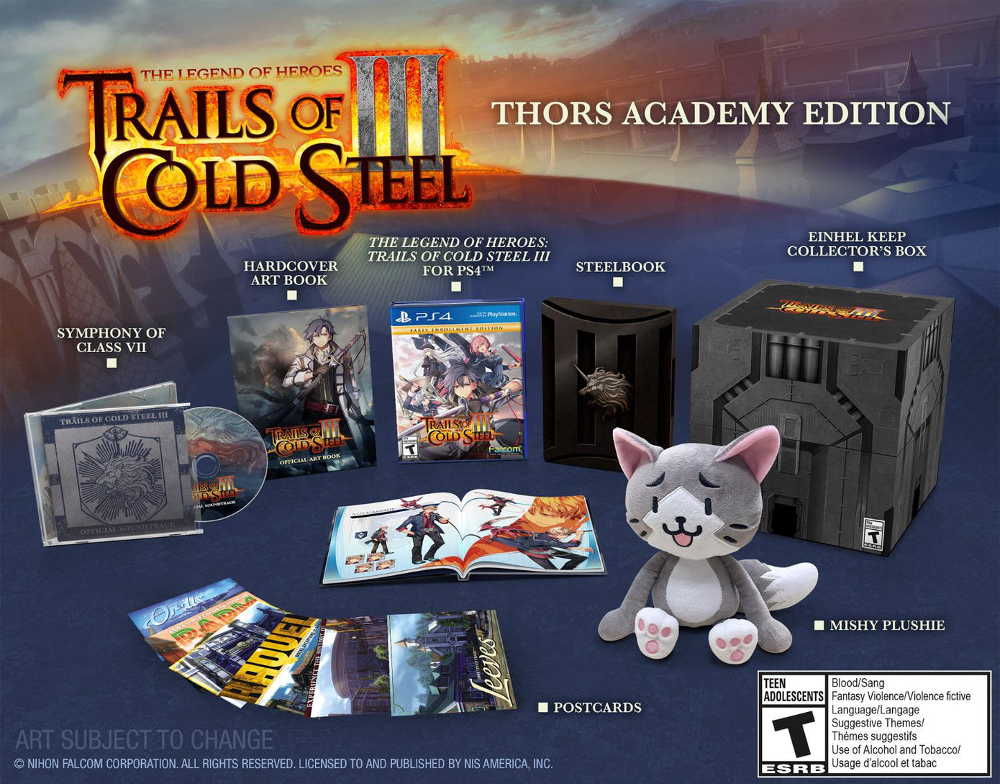 The Legend Of Hereos Trails Of Cold Steel 3