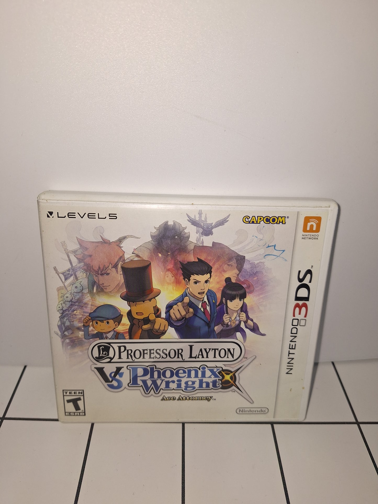 Professor Layton Vs Phoenix Wright
