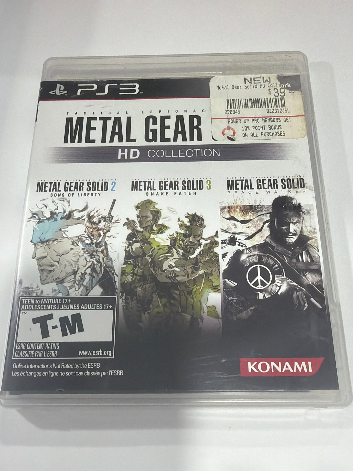 Metal Gear Solid HD Collection