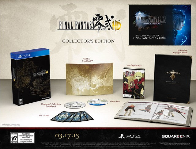 Final Fantasy Type-0 Collector's Edition