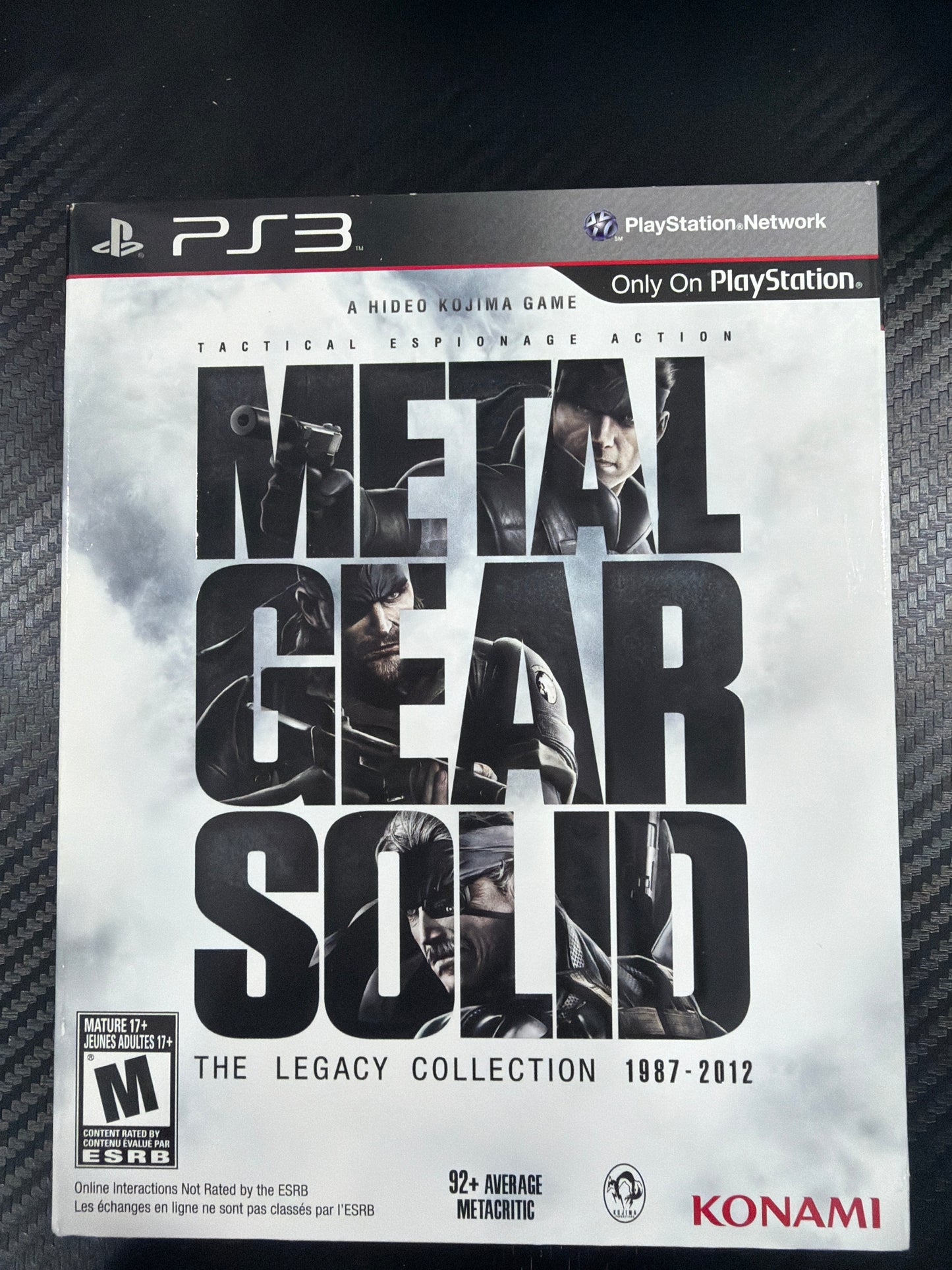 Metal Gear Solid The Legacy Collection 1987-2012