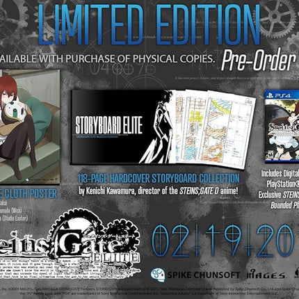 Steins Gate Elite Limited Edition