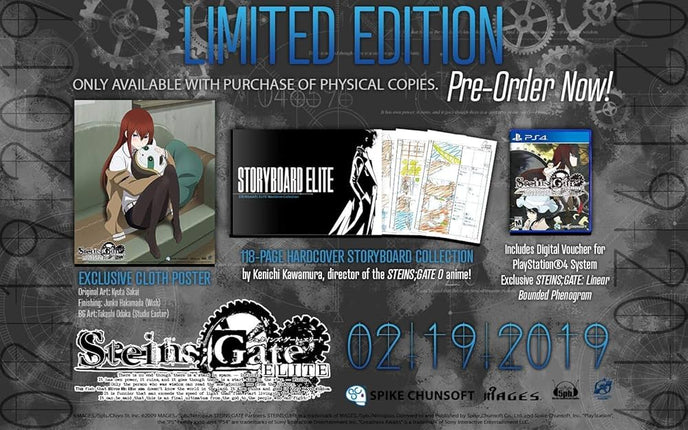 Steins Gate Elite Limited Edition