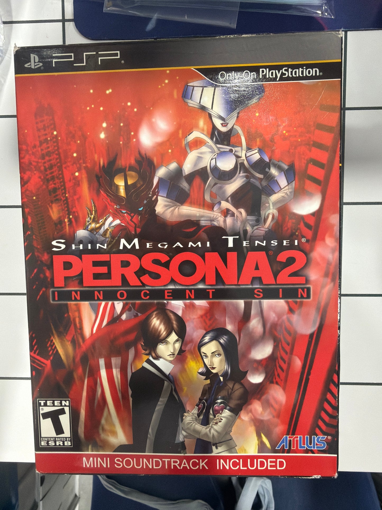 Shin Megami Tensei Persona 2 Innocent Sin Limited Edition