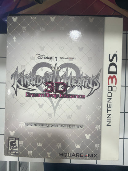 Kingdom Hearts 3d Dream Drop Distance Mark of Mastery Edition