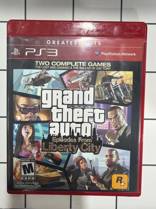 Grand Theft Auto Episodes From Liberty City