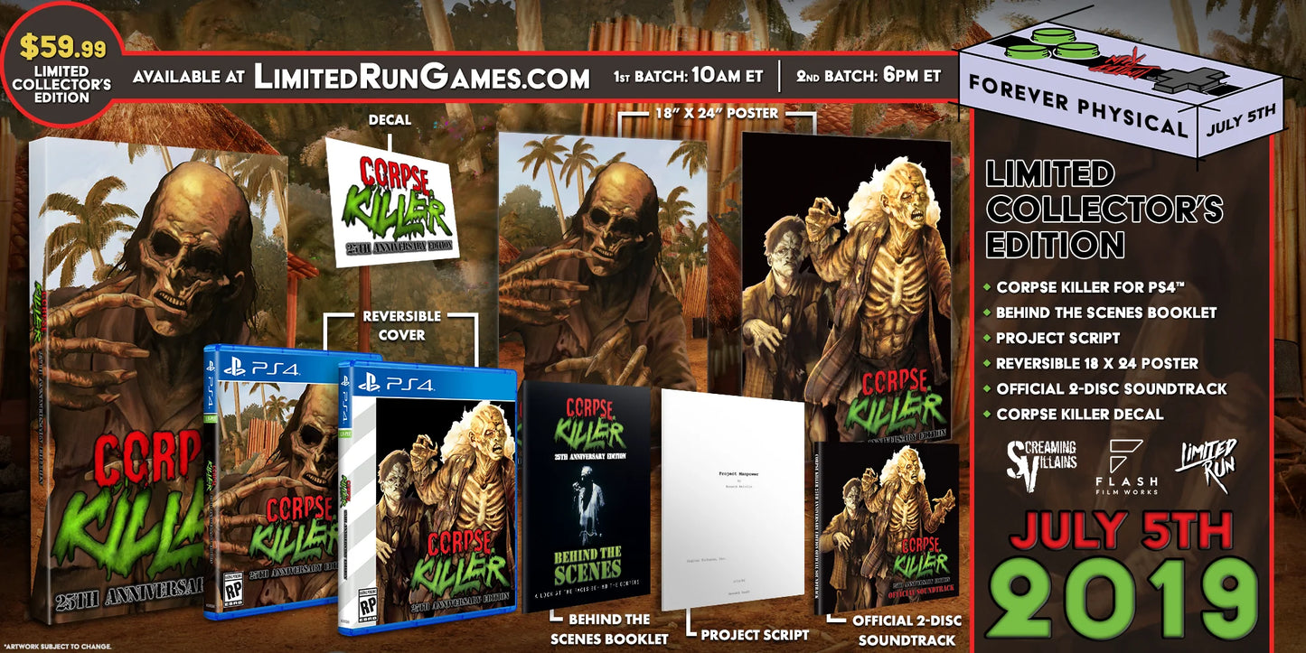 Corpse Killer 25th Anniversary Classic Edition