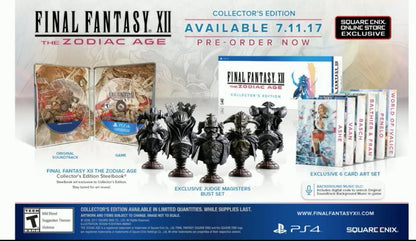 Final Fantasy XII The Zodiac Age Collector's Edition