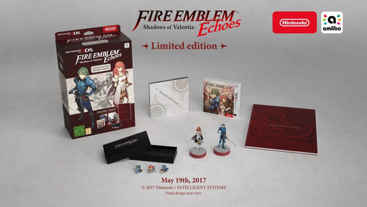 Fire Emblem Echoes Shadows Of Valentia Limited Edition