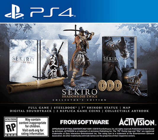 Sekiro Shadows Die Twice Collector's Edition