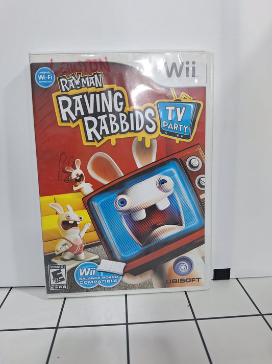 Rayman Raving Rabbids TV Party