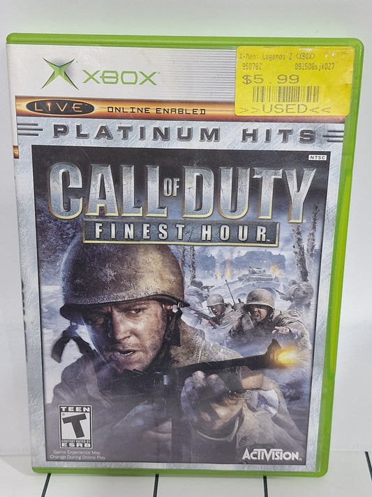 Call Of Duty Finest Hour