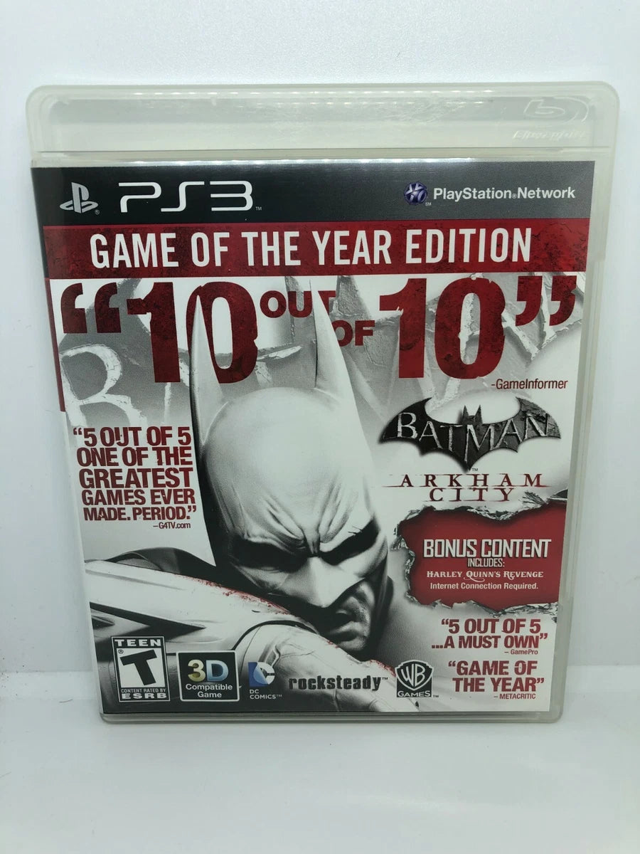 Batman Game Of The Year Edition