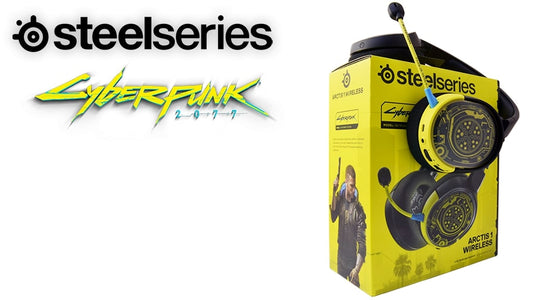 Steel Series Arctis 1 Wireless Headset Cyberpunk 2077 Edition